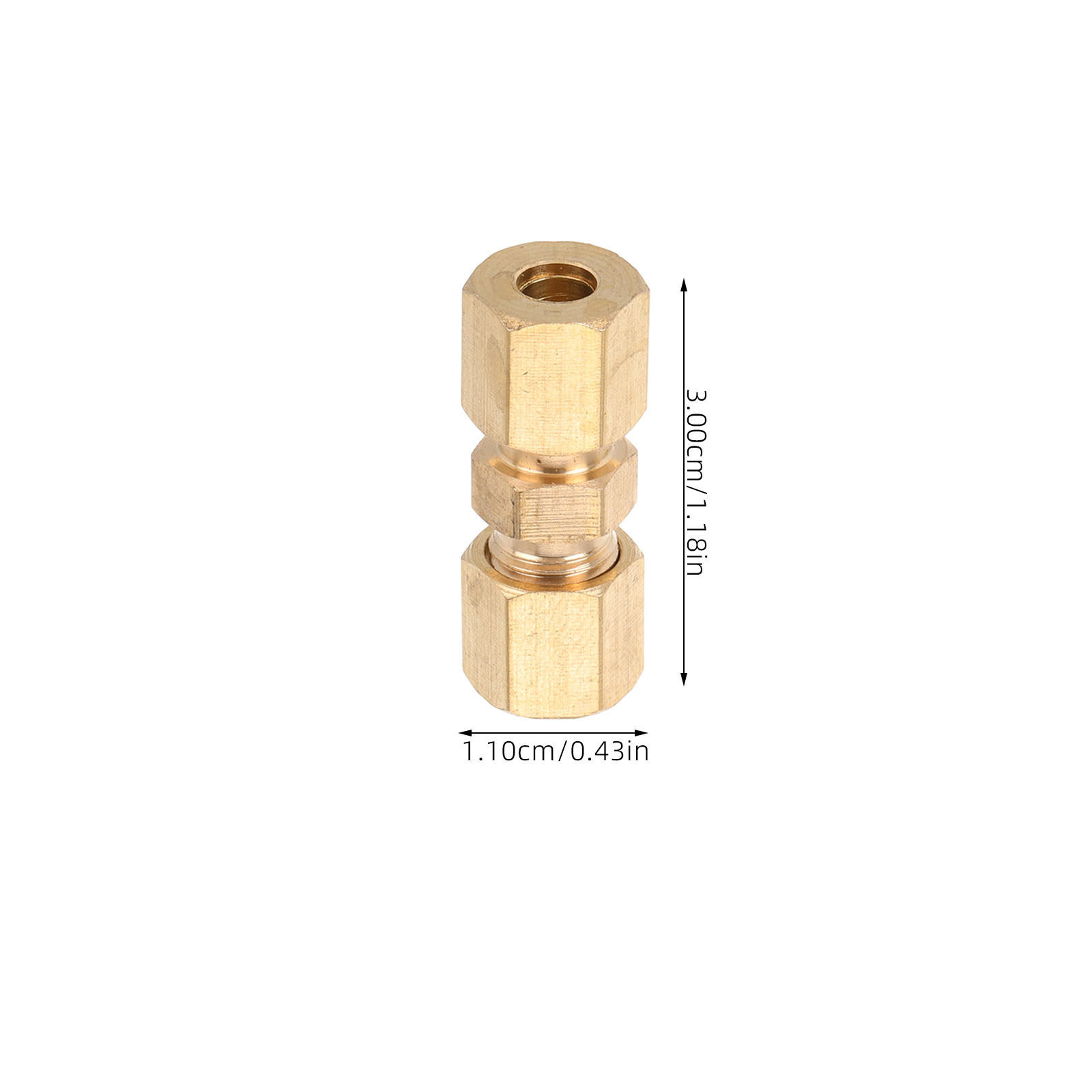 10 peças de conexões de união  - Compression Fitting Brass avaliação e preço